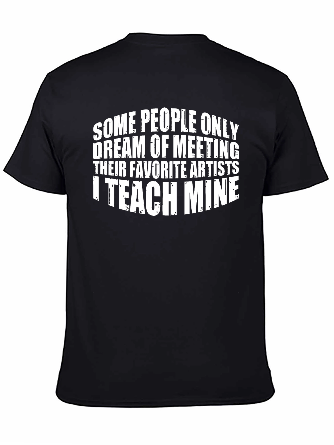 Artist Teacher Graphic Tee - Black
