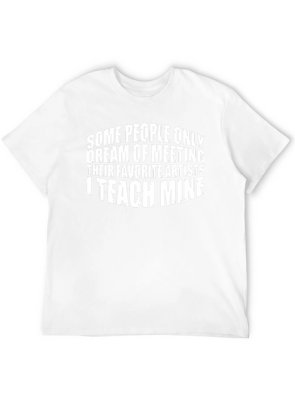 Artist Teacher Graphic Tee - Black