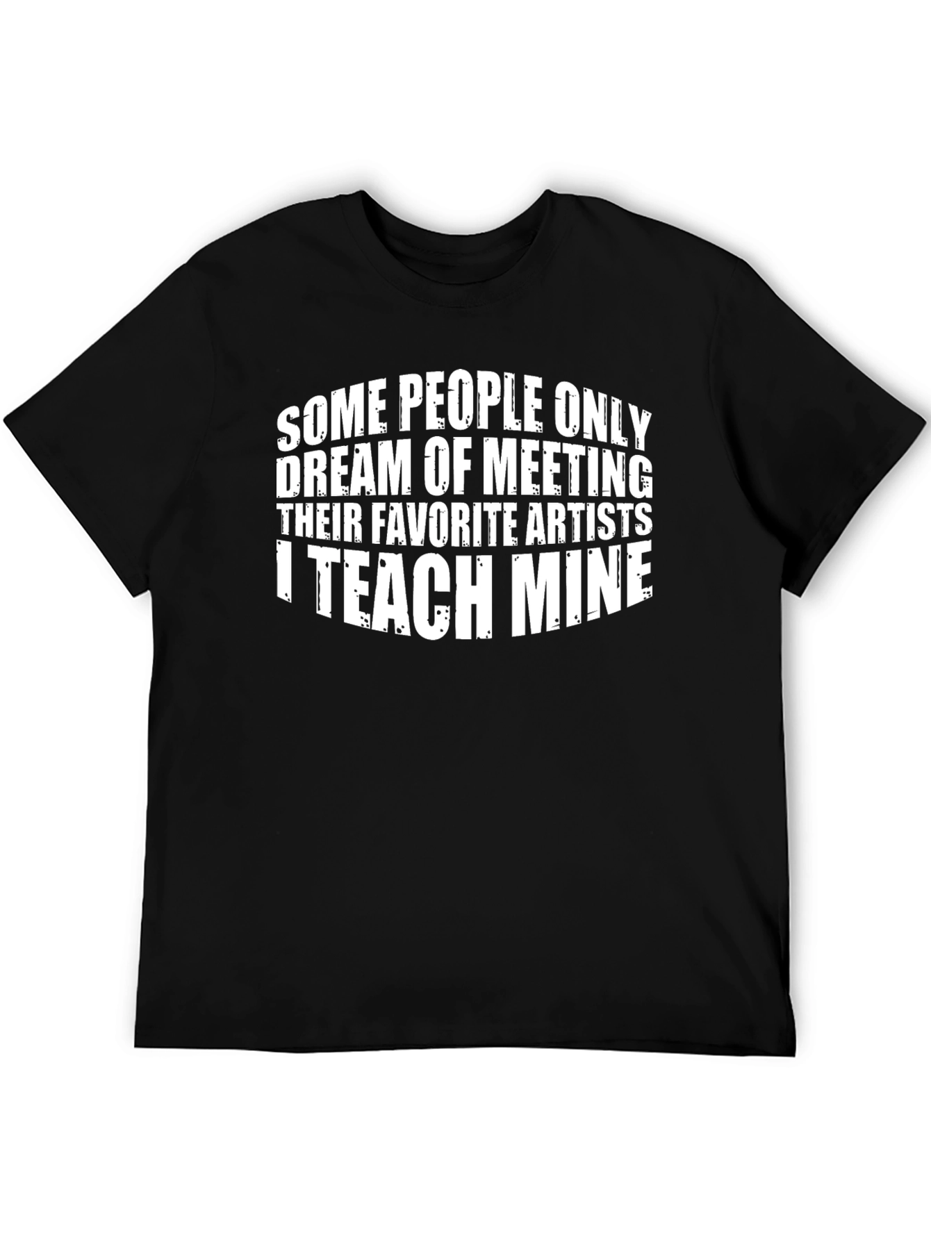 Artist Teacher Graphic Tee - Black