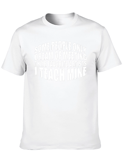 Artist Teacher Graphic Tee - Black