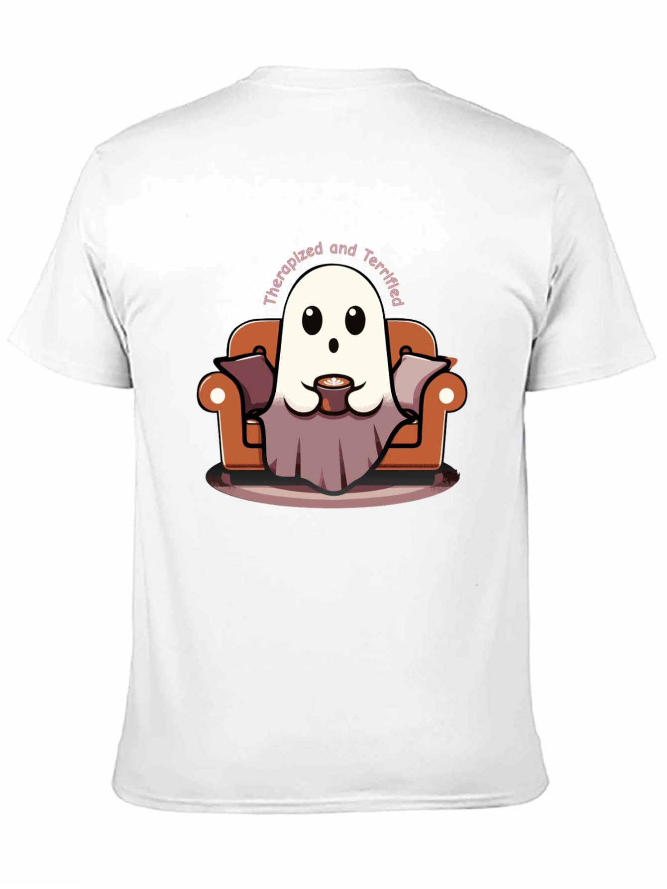 Therapized & Terrified Ghost T-Shirt