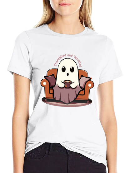 Therapized & Terrified Ghost T-Shirt