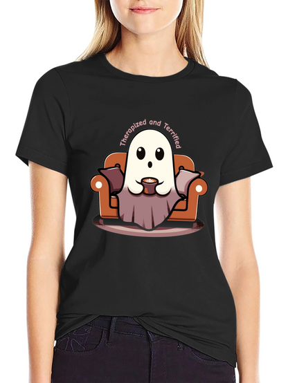 Therapized & Terrified Ghost T-Shirt