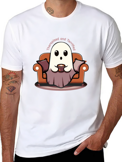 Therapized & Terrified Ghost T-Shirt