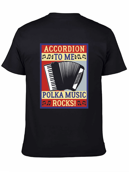 Accordion Polka Music Rocks T-Shirt