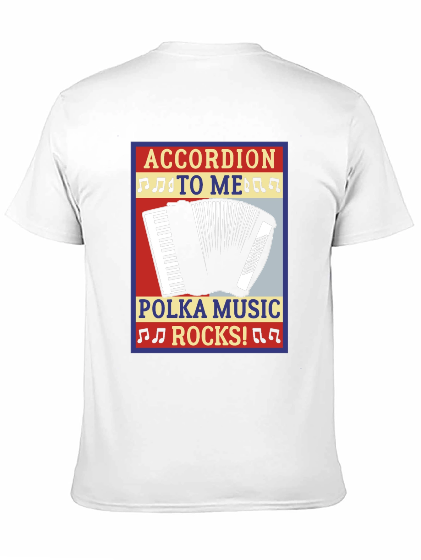 Accordion Polka Music Rocks T-Shirt