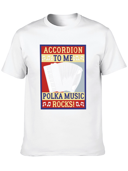 Accordion Polka Music Rocks T-Shirt