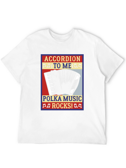Accordion Polka Music Rocks T-Shirt