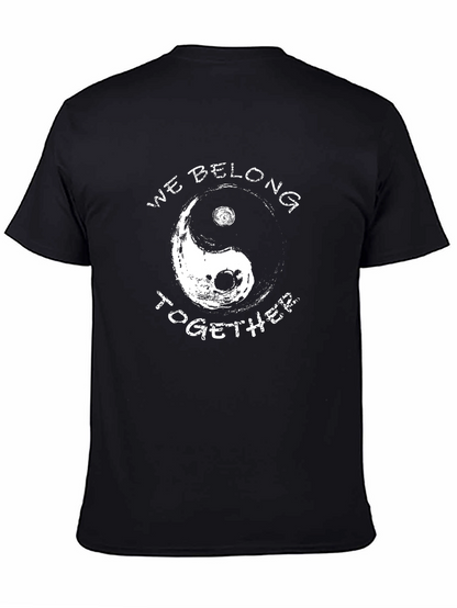 Yin Yang We Belong Together Graphic T-Shirt