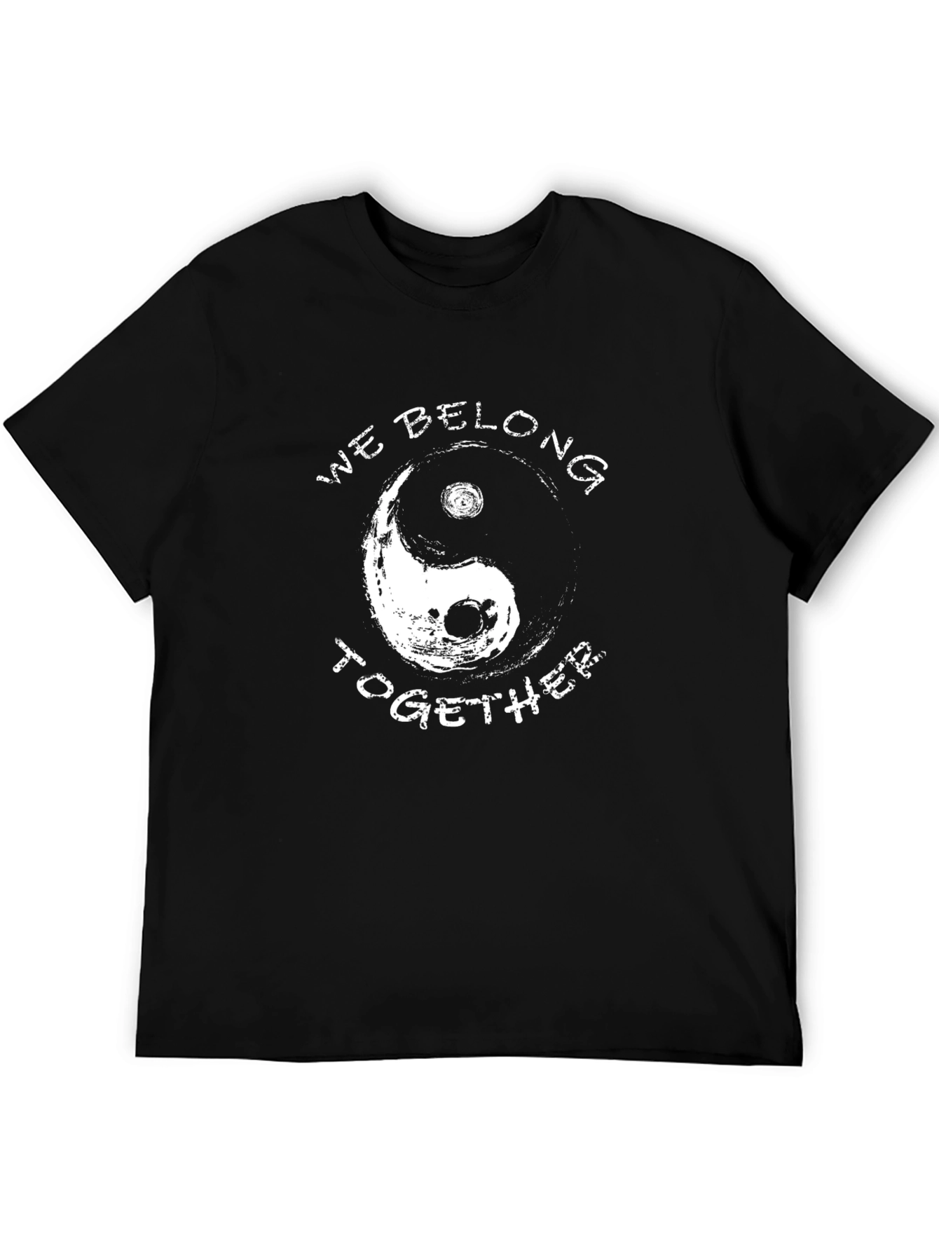 Yin Yang We Belong Together Graphic T-Shirt