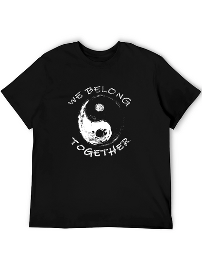 Yin Yang We Belong Together Graphic T-Shirt