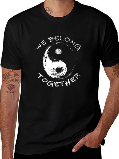 Yin Yang We Belong Together Graphic T-Shirt