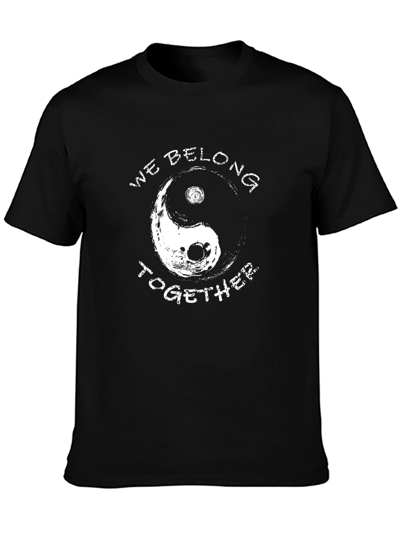 Yin Yang We Belong Together Graphic T-Shirt
