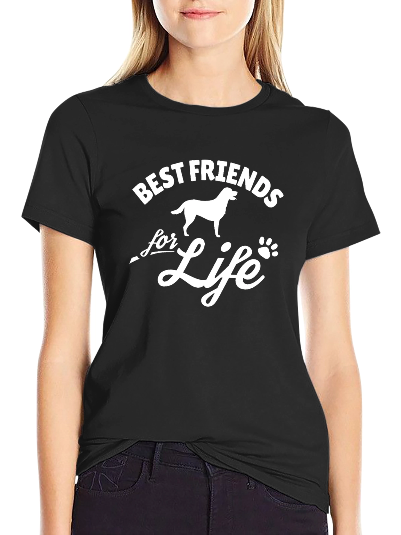 Best Friends for Life Dog T-Shirt