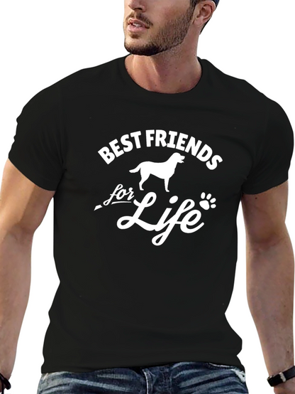 Best Friends for Life Dog T-Shirt