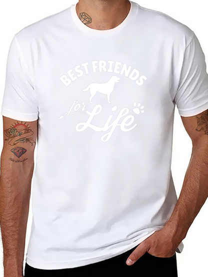 Best Friends for Life Dog T-Shirt