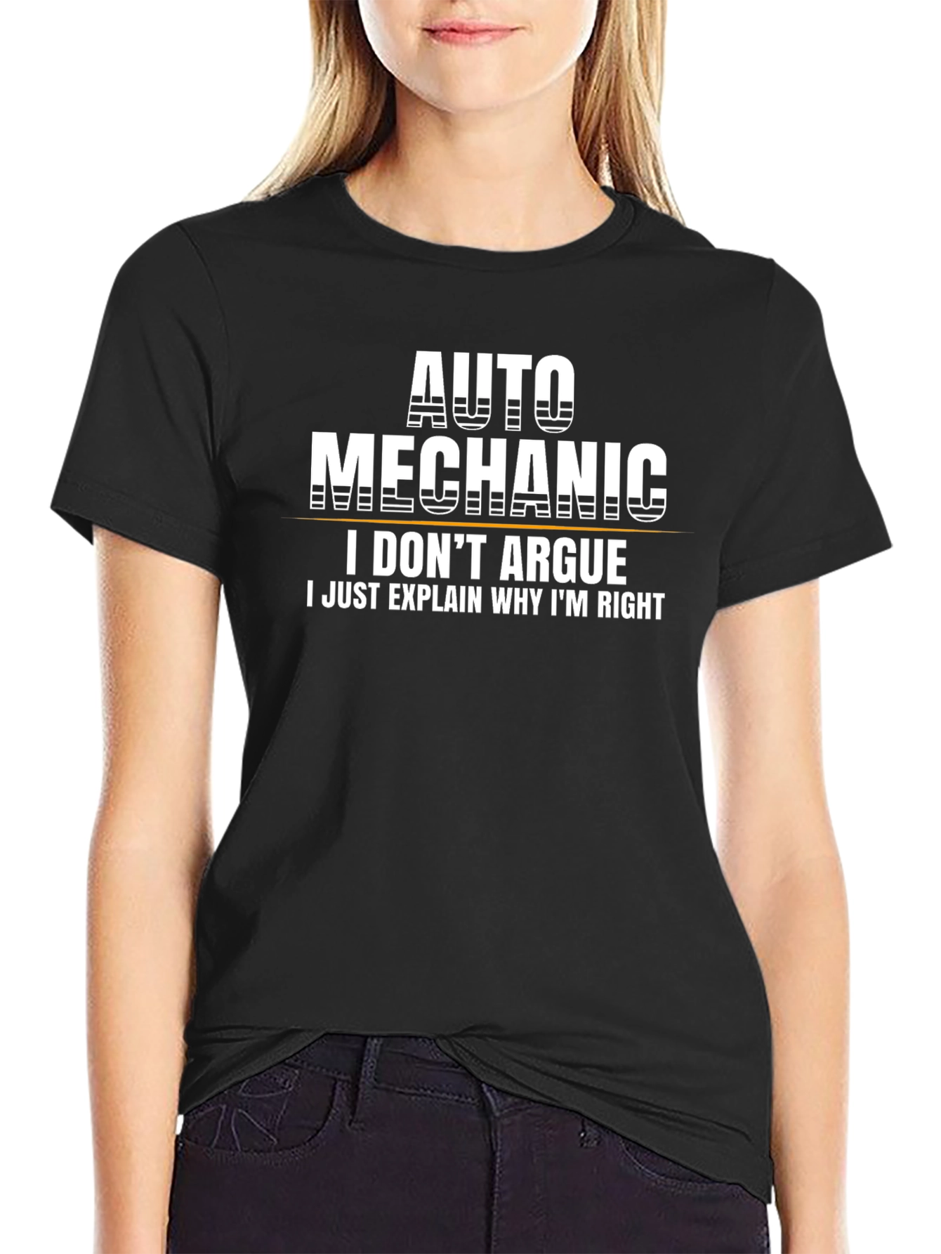 Auto Mechanic T-Shirt: I Dont Argue I Explain