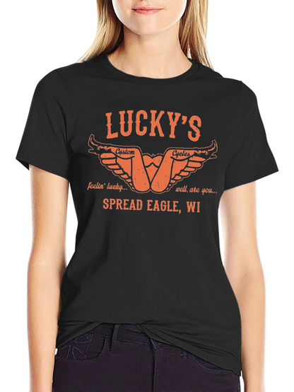 Luckys Custom Cycles T-Shirt