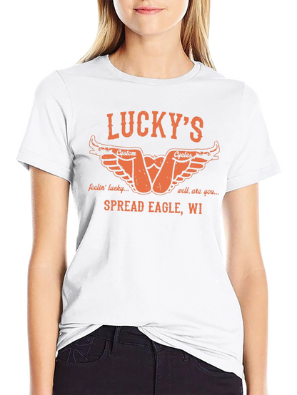 Luckys Custom Cycles T-Shirt