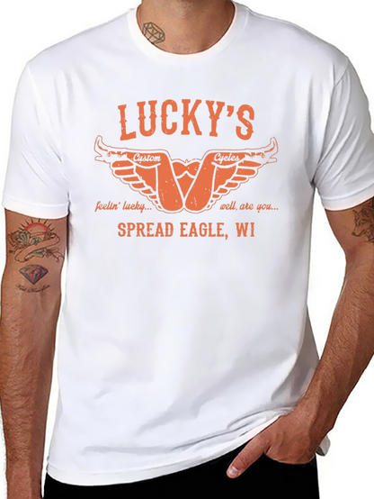 Luckys Custom Cycles T-Shirt