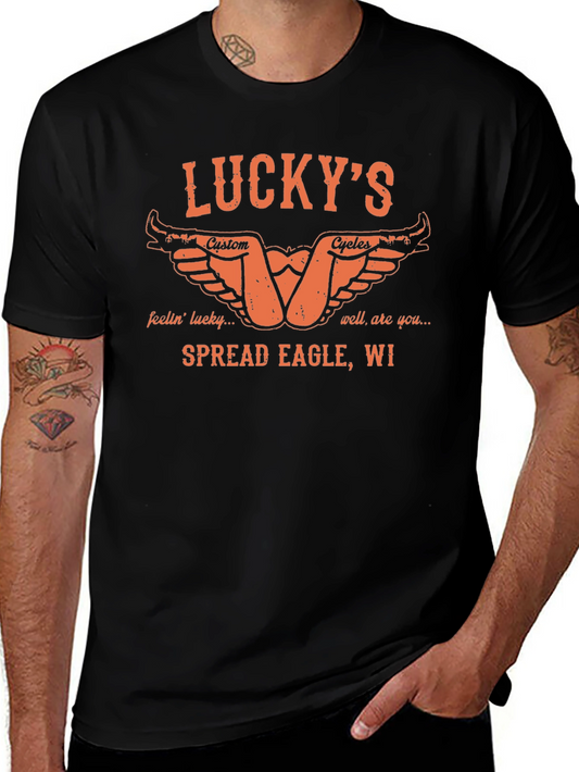 Luckys Custom Cycles T-Shirt