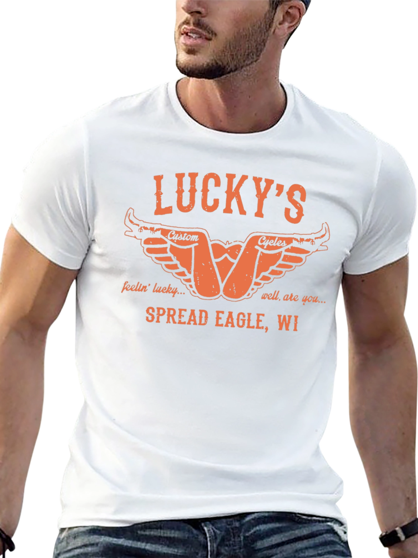 Luckys Custom Cycles T-Shirt