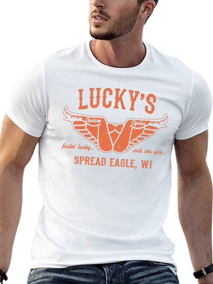 Luckys Custom Cycles T-Shirt