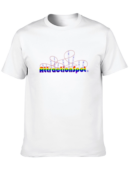 Attractionspot Rainbow Rollercoaster T-Shirt