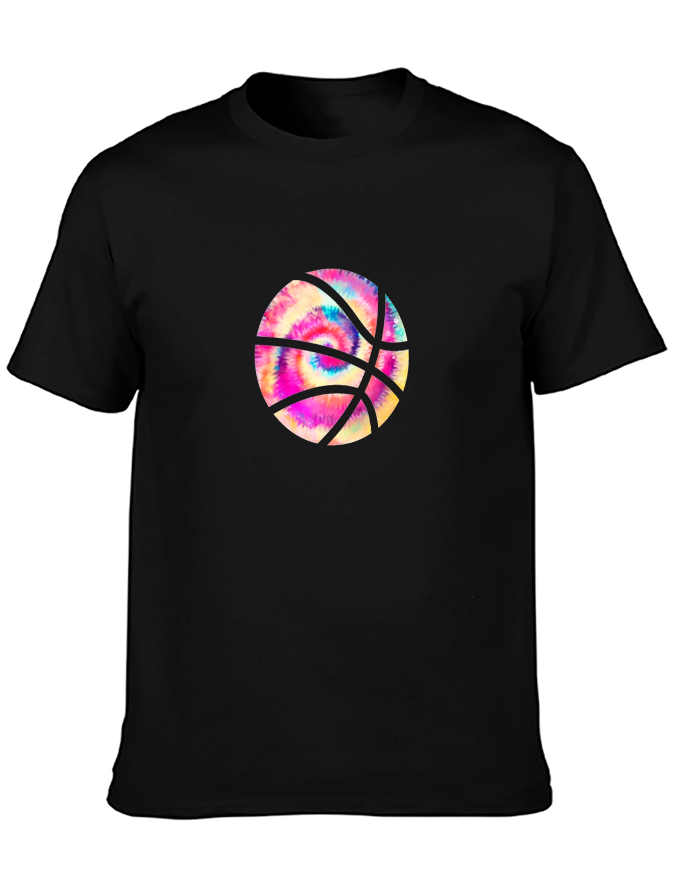 Tie-Dye Basketball Graphic Tee