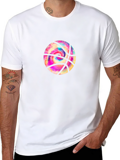 Tie-Dye Basketball Graphic Tee