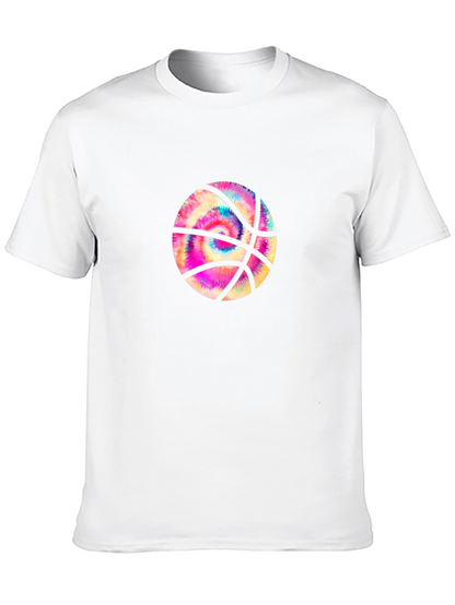 Tie-Dye Basketball Graphic Tee