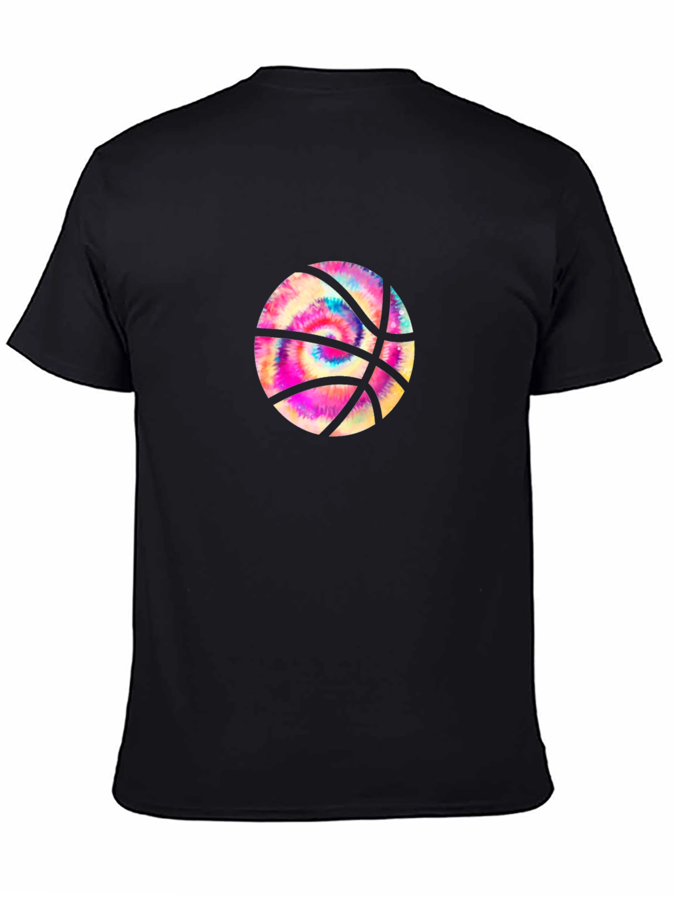 Tie-Dye Basketball Graphic Tee