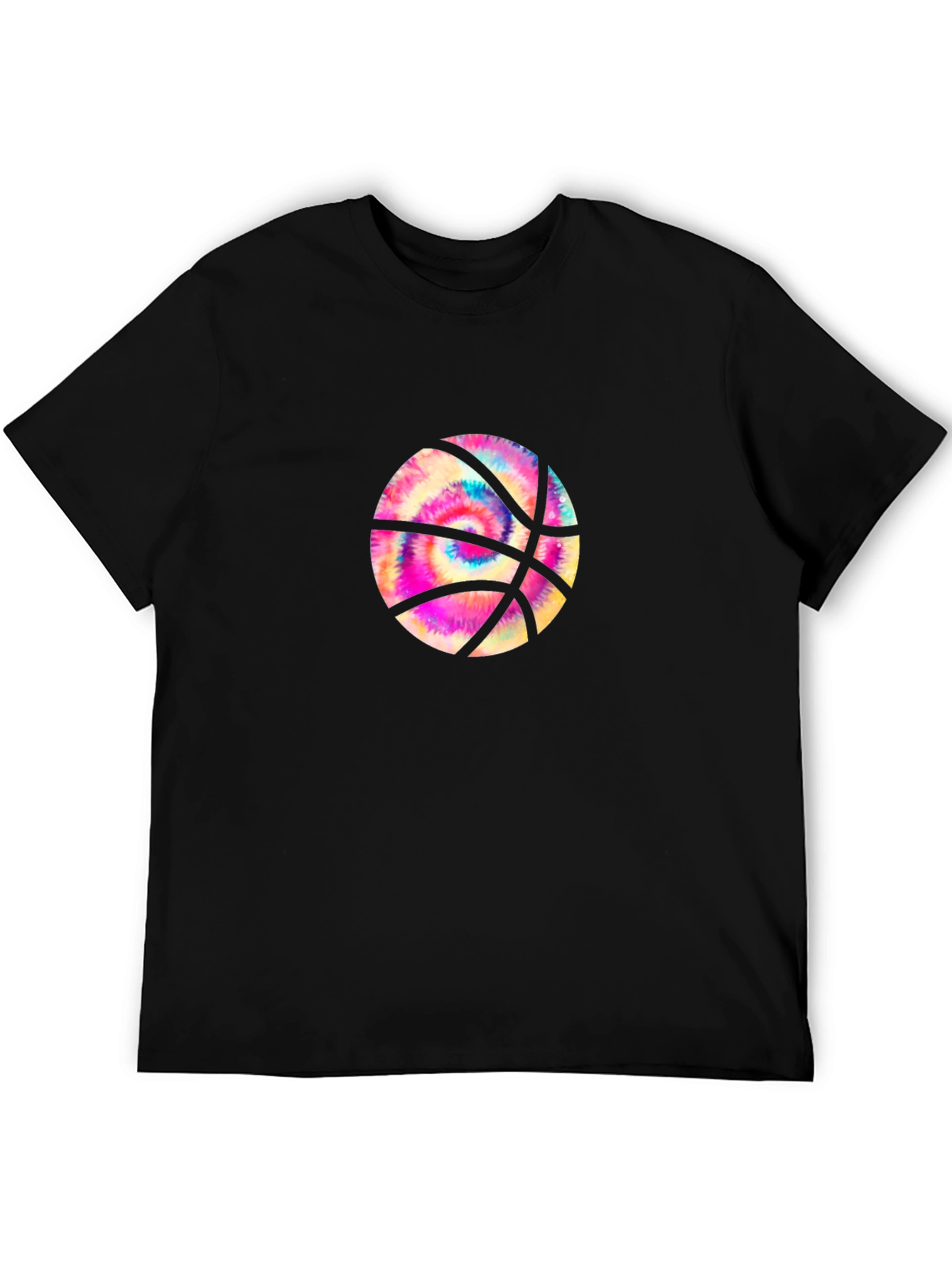 Tie-Dye Basketball Graphic Tee