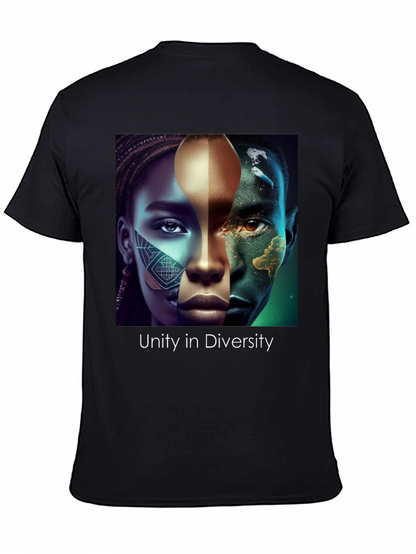 Unity in Diversity Graphic Tee - Black