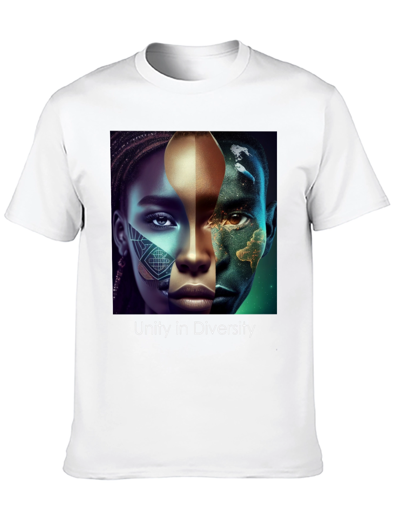 Unity in Diversity Graphic Tee - Black