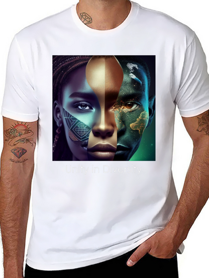 Unity in Diversity Graphic Tee - Black