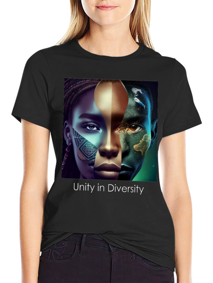 Unity in Diversity Graphic Tee - Black