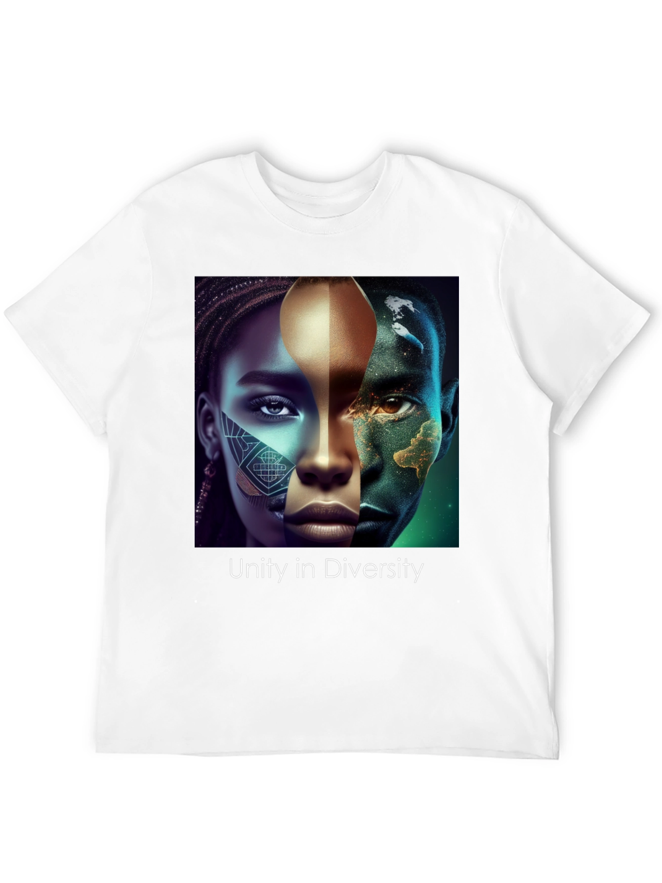 Unity in Diversity Graphic Tee - Black