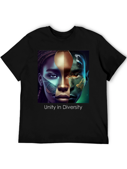 Unity in Diversity Graphic Tee - Black