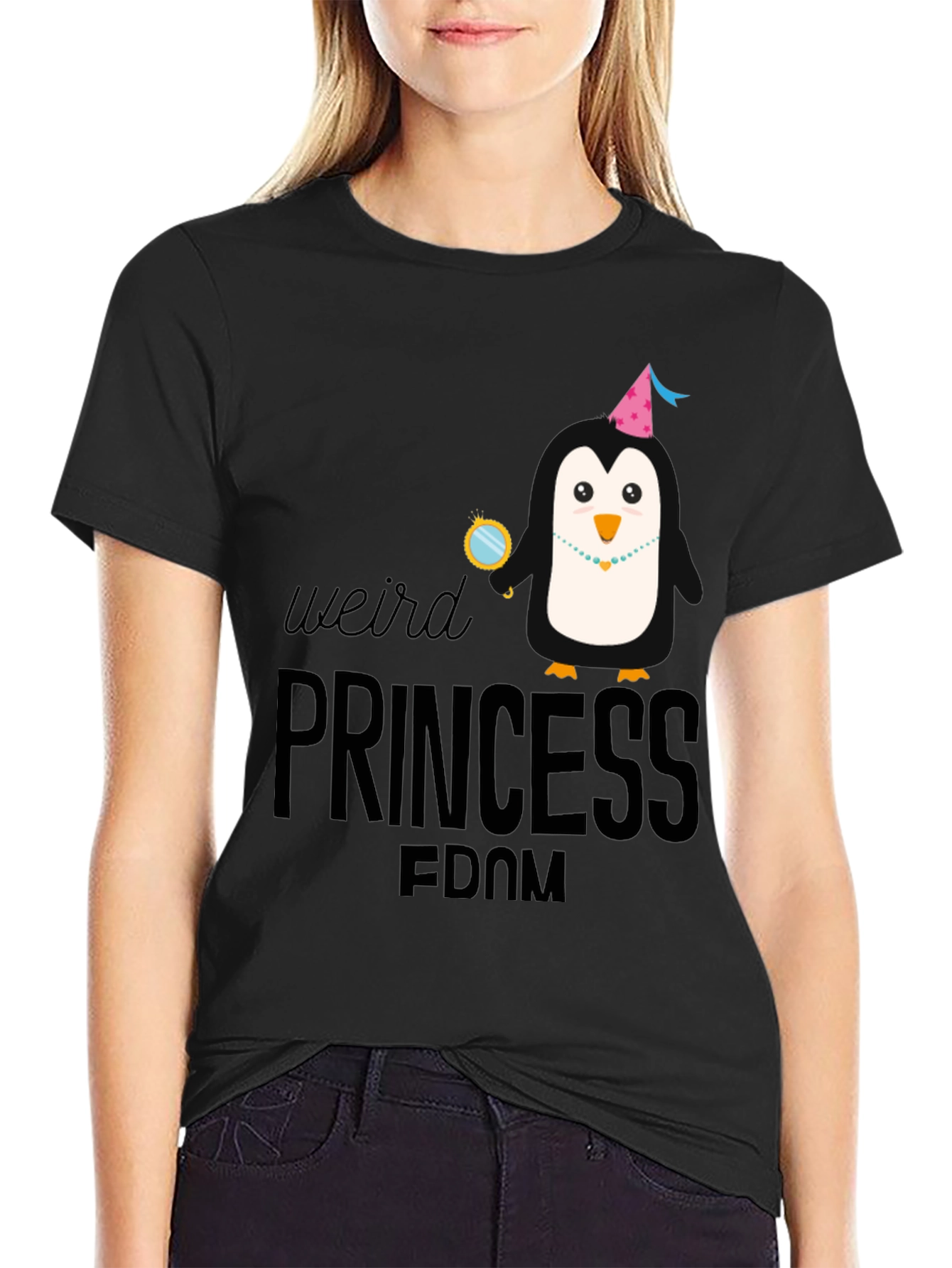 Weird Princessdom Penguin T-Shirt