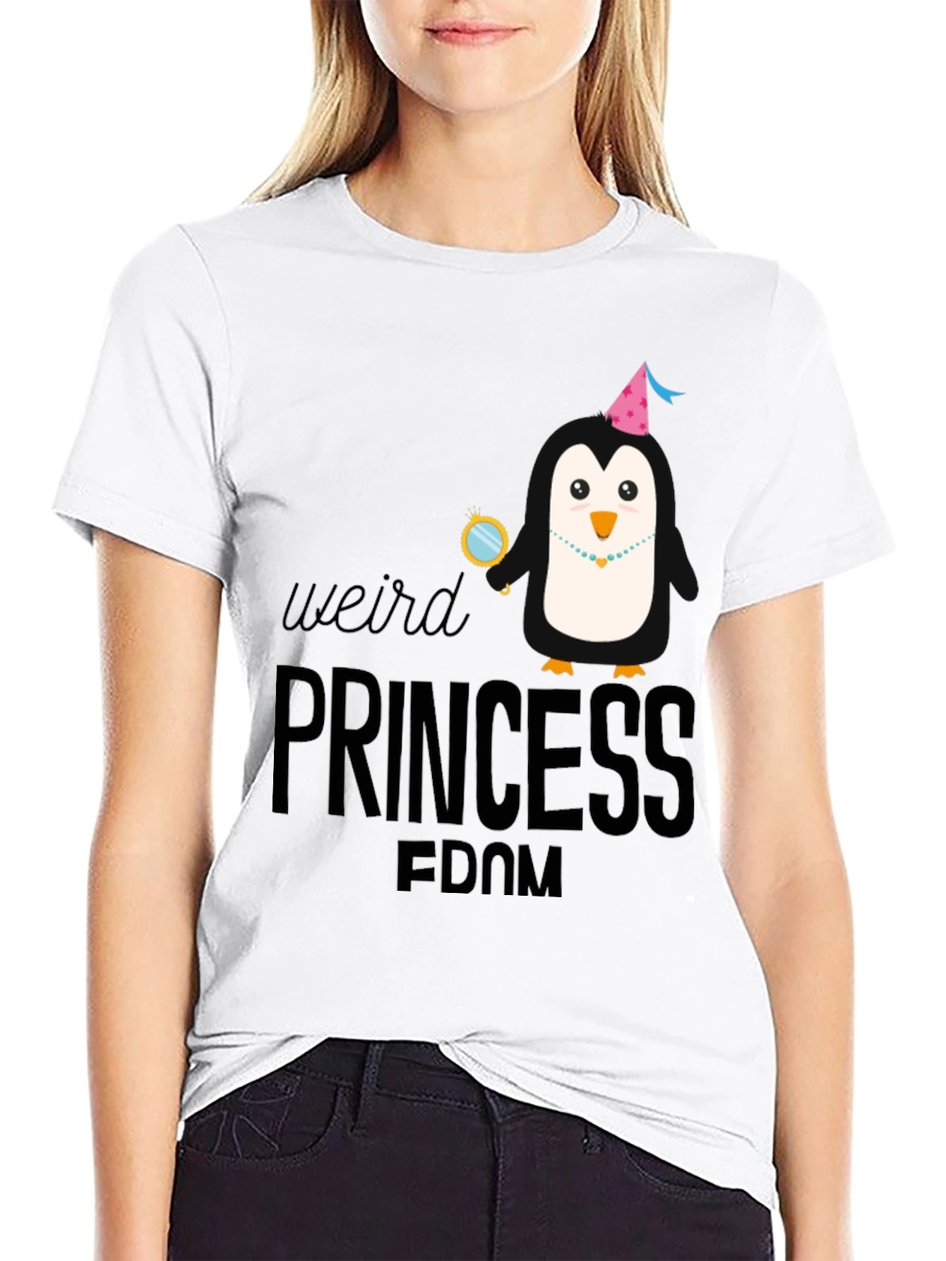 Weird Princessdom Penguin T-Shirt