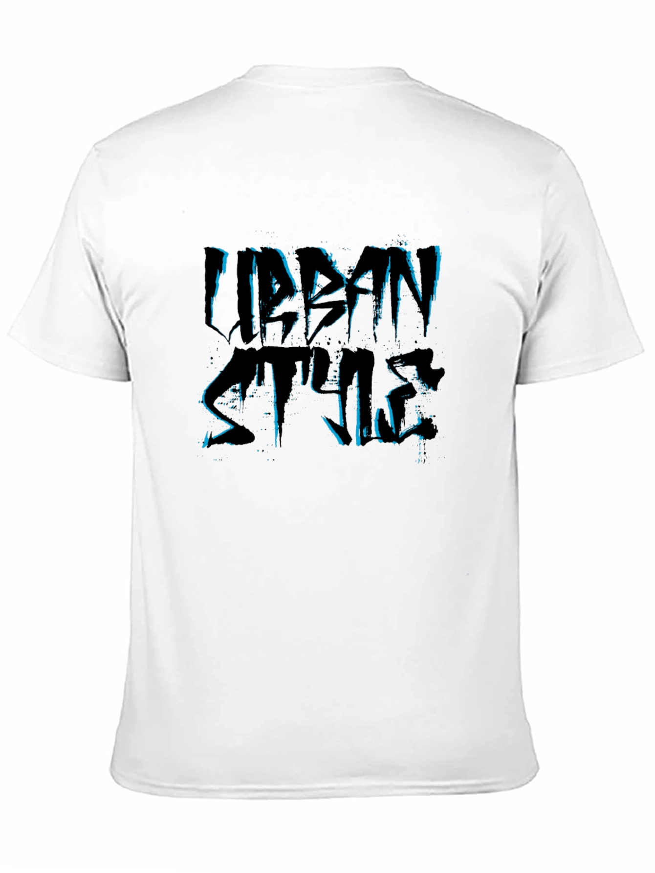 Urban Style Black Graphic Tee