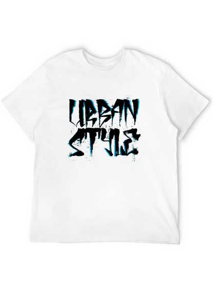 Urban Style Black Graphic Tee