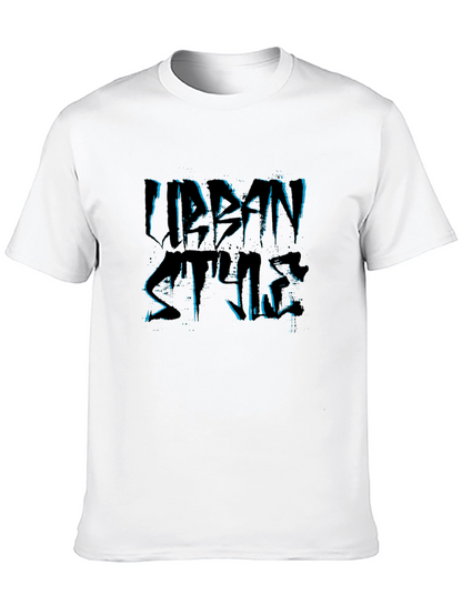 Urban Style Black Graphic Tee