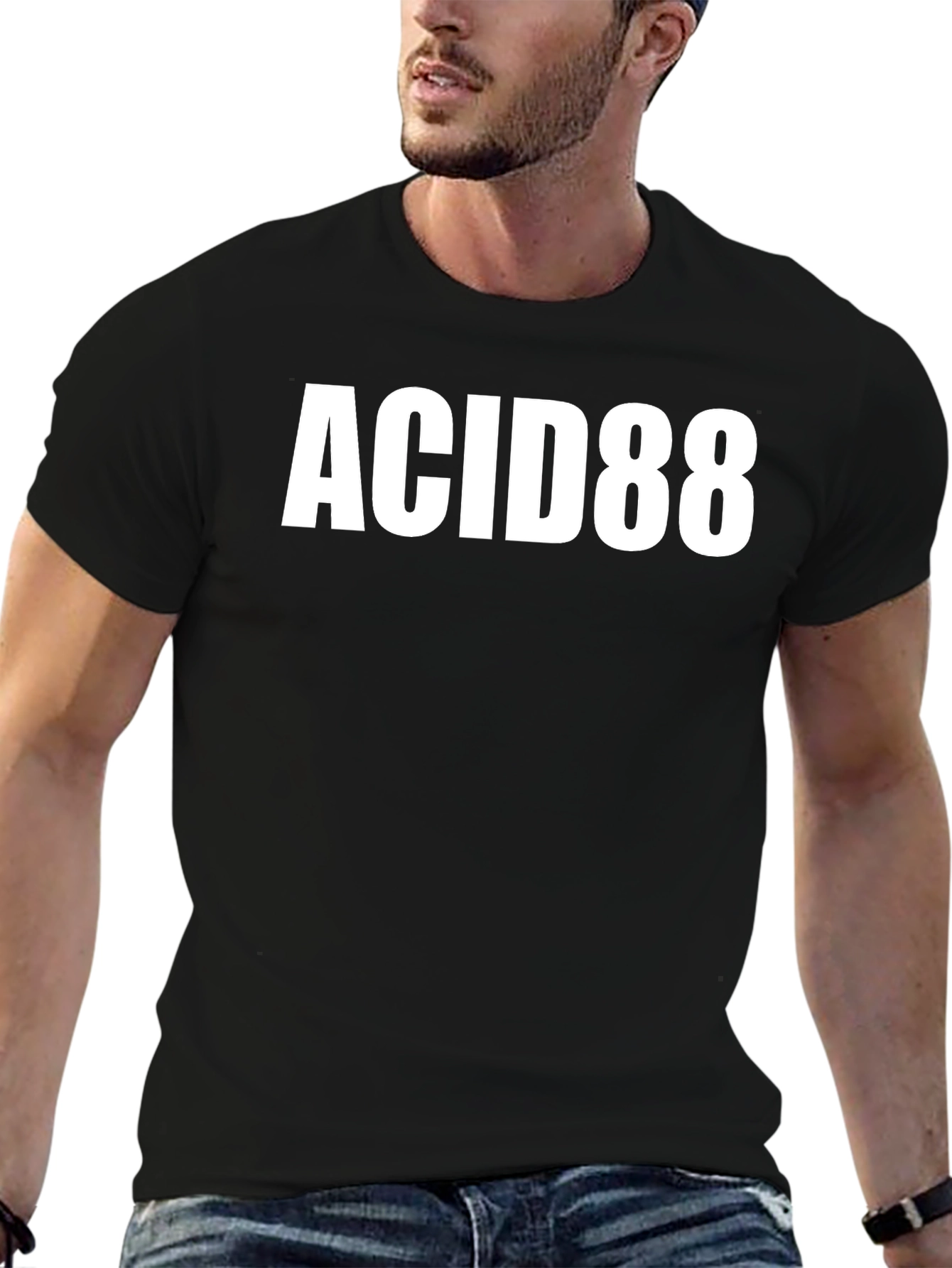 ACID88 Graphic Tee - Classic Black