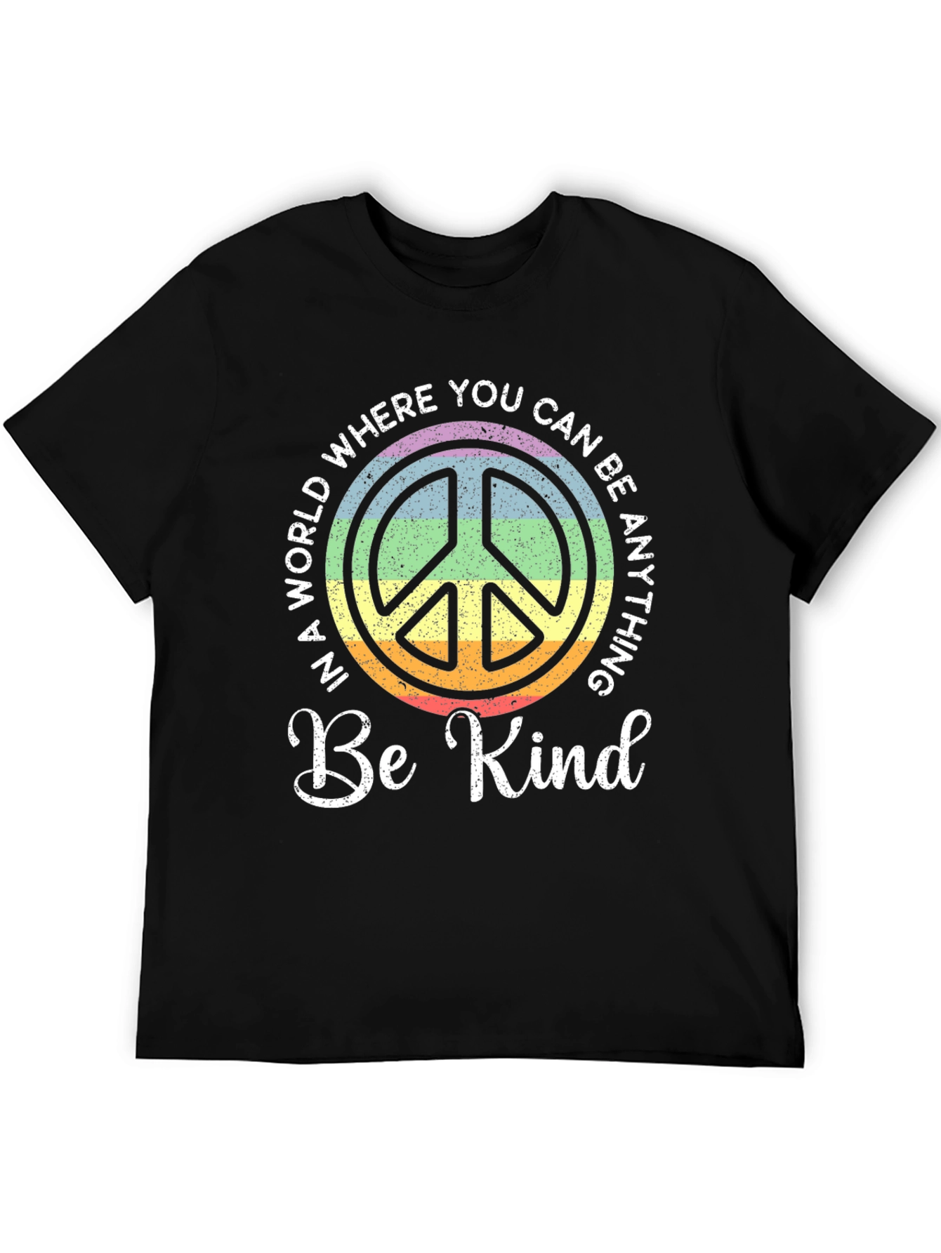 Be Kind Peace Sign Graphic Tee