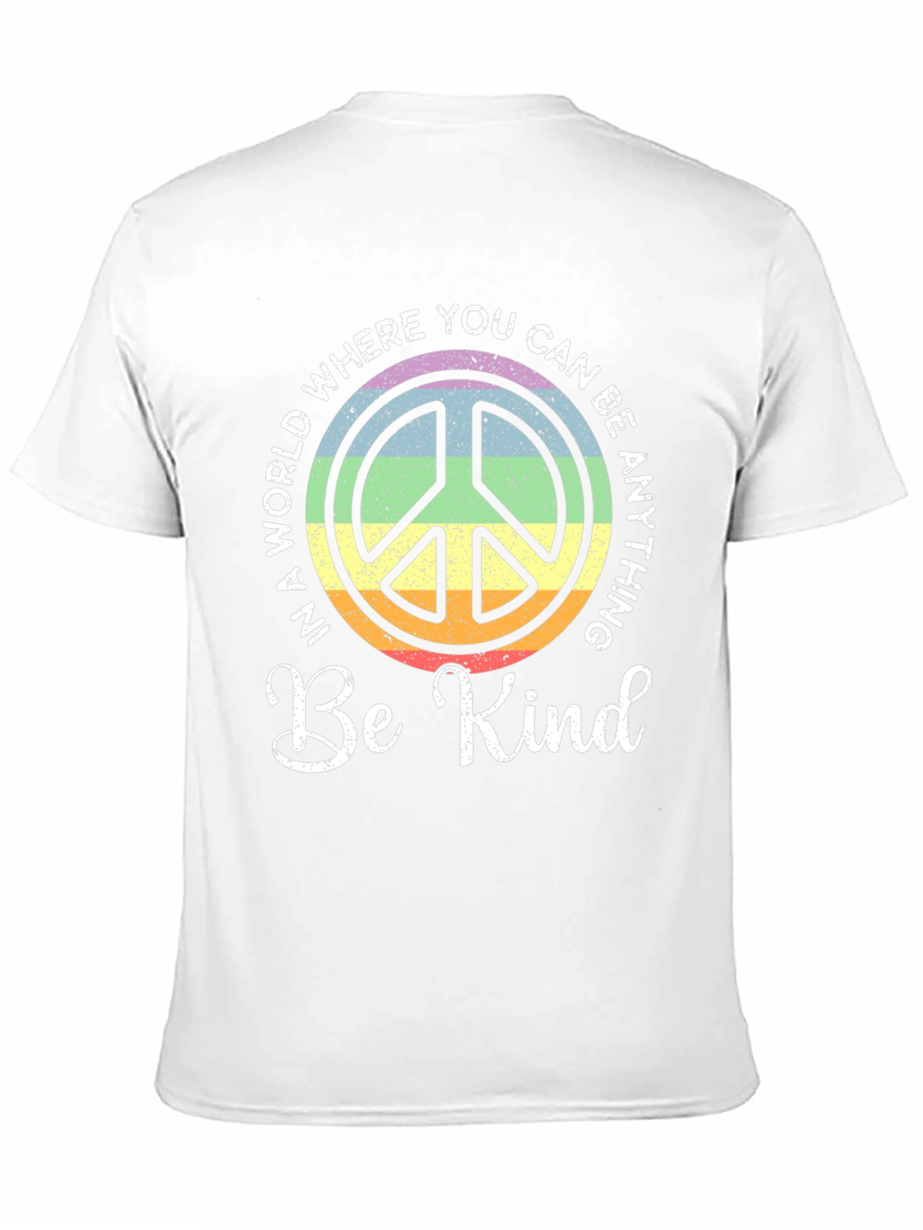 Be Kind Peace Sign Graphic Tee