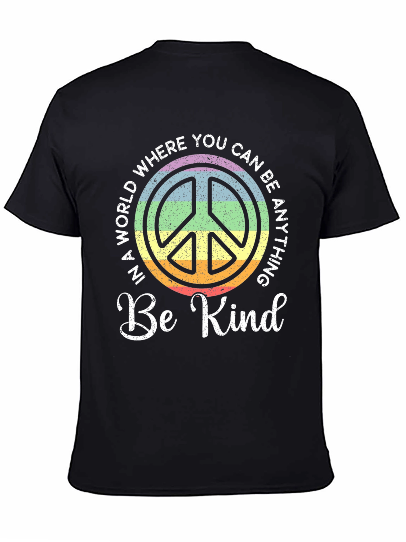 Be Kind Peace Sign Graphic Tee