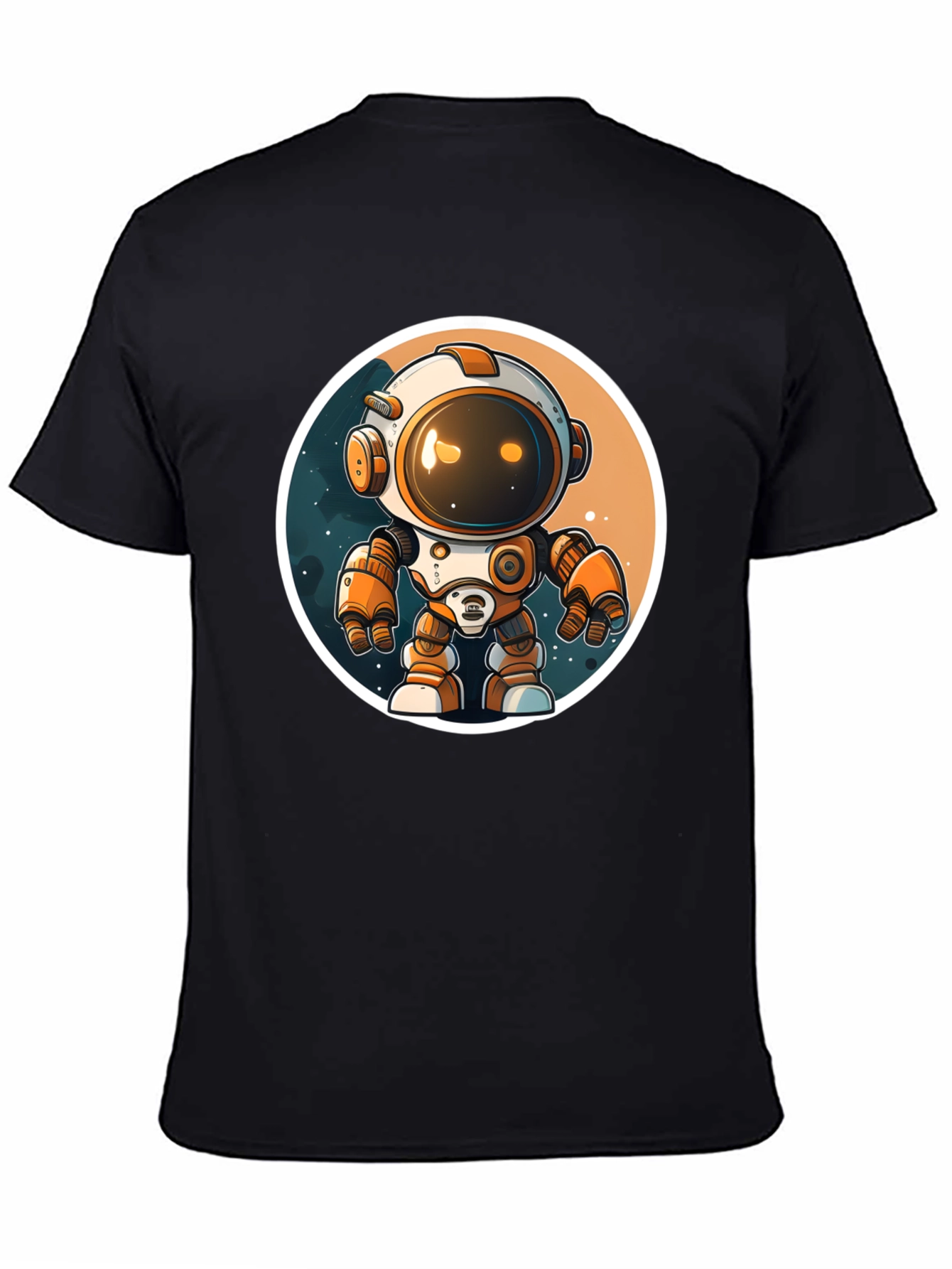 Astronaut Robot Graphic Tee