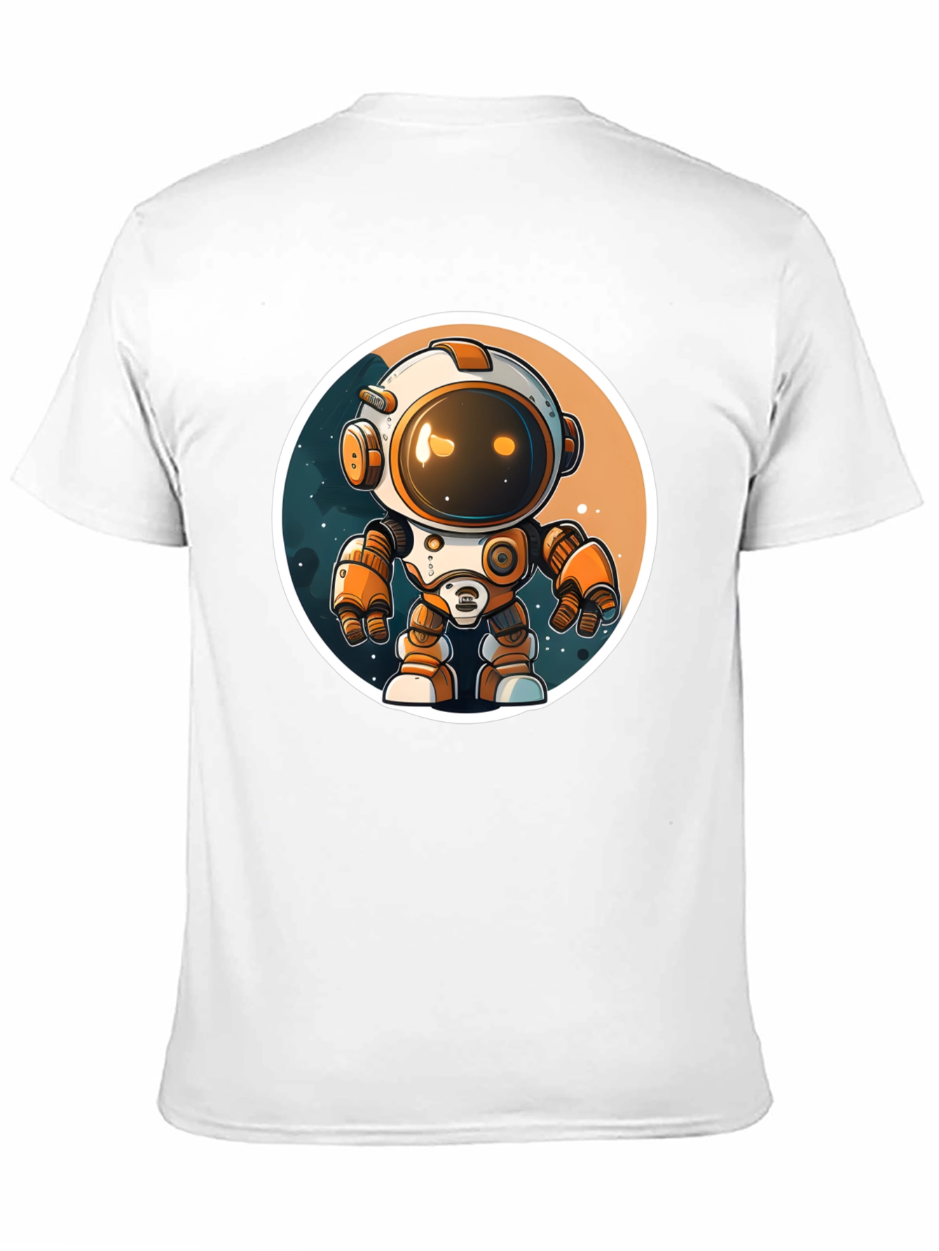 Astronaut Robot Graphic Tee